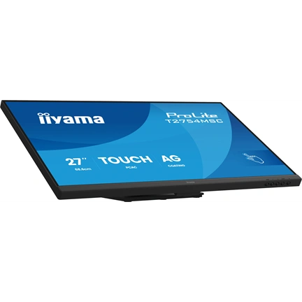 Iiyama ProLite T2754MSC-B2AG monitor - 27", InCell PCAP 10 pontos érintőképernyős, FHD, IPS, 83Hz, USB hub, fekete