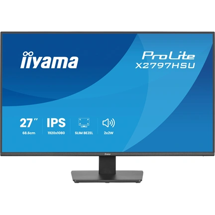 Iiyama ProLite X2797HSU-B1 monitor - 27", FHD, IPS, 120Hz, USB hub, fekete