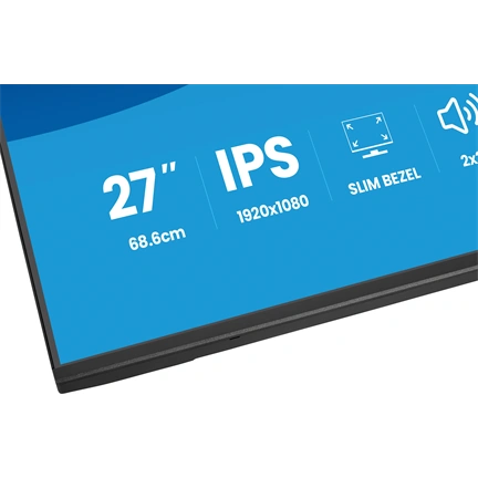 Iiyama ProLite X2797HSU-B1 monitor - 27", FHD, IPS, 120Hz, USB hub, fekete