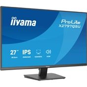 Iiyama ProLite X2797QSU-B1 monitor - 27", QHD, IPS, 75Hz, USB hub, fekete