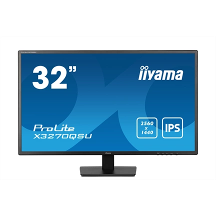 Iiyama ProLite X3270QSU-B1 monitor - 31,5" QHD IPS 100Hz Adaptive Sync