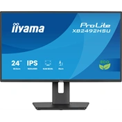 Iiyama ProLite XB2492HSU monitor - 24" FHD IPS, állítható magasságú, USB hub