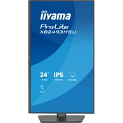 Iiyama ProLite XB2493HSU-B1 monitor - 23,8", FHD, IPS, 120Hz, USB hub, állatható magasság, pivot, fekete
