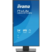 Iiyama ProLite XB2497HSN-B1 monitor - 24", FHD, IPS, 100Hz, USB-C, állítható magasság, pivot, fekete