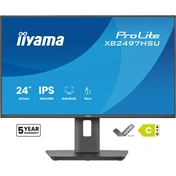 Iiyama ProLite XB2497HSU-B1 monitor - 23,8", FHD, IPS, 120Hz, USB hub, állítható magasság, pivot, fekete