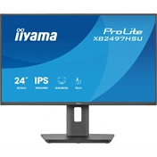 Iiyama ProLite XB2497HSU-B1 monitor - 23,8", FHD, IPS, 120Hz, USB hub, állítható magasság, pivot, fekete