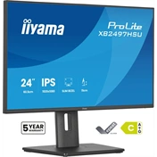 Iiyama ProLite XB2497HSU-B1 monitor - 23,8", FHD, IPS, 120Hz, USB hub, állítható magasság, pivot, fekete