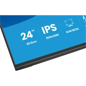 Iiyama ProLite XB2497HSU-B1 monitor - 23,8", FHD, IPS, 120Hz, USB hub, állítható magasság, pivot, fekete