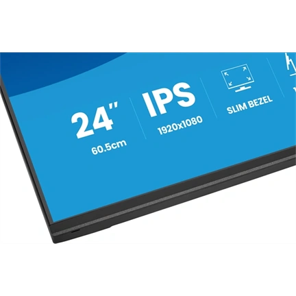 Iiyama ProLite XB2497HSU-B1 monitor - 23,8", FHD, IPS, 120Hz, USB hub, állítható magasság, pivot, fekete