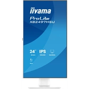 Iiyama ProLite XB2497HSU-W1 monitor - 23,8", FHD, IPS, 120Hz, USB hub, állítható magasság, pivot, fehér