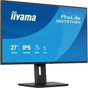 Iiyama ProLite XB2797HSN-B1 monitor - 27", FHD, IPS, 100Hz, USB-C, állítható magasság, pivot, fekete