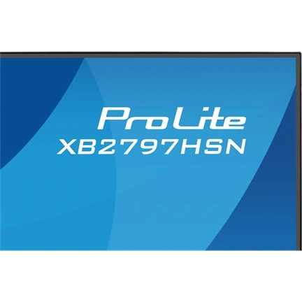 Iiyama ProLite XB2797HSN-B1 monitor - 27", FHD, IPS, 100Hz, USB-C, állítható magasság, pivot, fekete