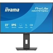 Iiyama ProLite XB2797QSU-B1 monitor - 27", QHD, IPS, 75Hz, USB hub, állítható magasság, pivot, fekete