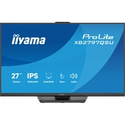 Iiyama ProLite XB2797QSU-B1 monitor - 27", QHD, IPS, 75Hz, USB hub, állítható magasság, pivot, fekete
