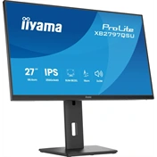 Iiyama ProLite XB2797QSU-B1 monitor - 27", QHD, IPS, 75Hz, USB hub, állítható magasság, pivot, fekete