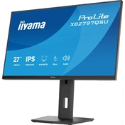 Iiyama ProLite XB2797QSU-B1 monitor - 27", QHD, IPS, 75Hz, USB hub, állítható magasság, pivot, fekete
