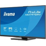 Iiyama ProLite XB2797QSU-B1 monitor - 27", QHD, IPS, 75Hz, USB hub, állítható magasság, pivot, fekete