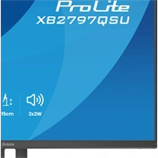Iiyama ProLite XB2797QSU-B1 monitor - 27", QHD, IPS, 75Hz, USB hub, állítható magasság, pivot, fekete