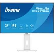 Iiyama ProLite XB2797QSU-W1 monitor - 27", QHD, IPS, 75Hz, USB hub, állítható magasság, pivot, fehér