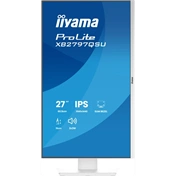 Iiyama ProLite XB2797QSU-W1 monitor - 27", QHD, IPS, 75Hz, USB hub, állítható magasság, pivot, fehér