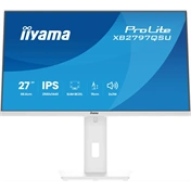 Iiyama ProLite XB2797QSU-W1 monitor - 27", QHD, IPS, 75Hz, USB hub, állítható magasság, pivot, fehér