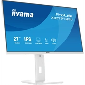 Iiyama ProLite XB2797QSU-W1 monitor - 27", QHD, IPS, 75Hz, USB hub, állítható magasság, pivot, fehér