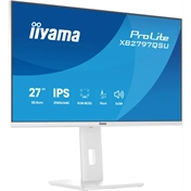 Iiyama ProLite XB2797QSU-W1 monitor - 27", QHD, IPS, 75Hz, USB hub, állítható magasság, pivot, fehér
