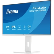 Iiyama ProLite XB2797QSU-W1 monitor - 27", QHD, IPS, 75Hz, USB hub, állítható magasság, pivot, fehér