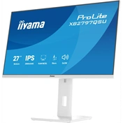 Iiyama ProLite XB2797QSU-W1 monitor - 27", QHD, IPS, 75Hz, USB hub, állítható magasság, pivot, fehér