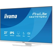 Iiyama ProLite XB2797QSU-W1 monitor - 27", QHD, IPS, 75Hz, USB hub, állítható magasság, pivot, fehér