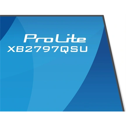 Iiyama ProLite XB2797QSU-W1 monitor - 27", QHD, IPS, 75Hz, USB hub, állítható magasság, pivot, fehér