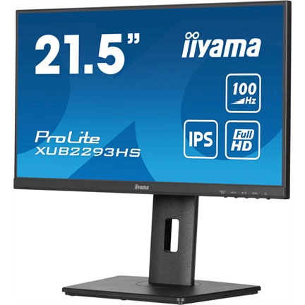 Iiyama ProLite XUB2293HS-B6 monitor - 21,5" FHD IPS 100Hz, pivot, elfordítható, állítható magasságú