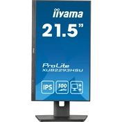 Iiyama ProLite XUB2293HSU-B7 monitor - 21,5" FHD IPS 100Hz, pivot, elfordítható, állítható magasságú, USB hub