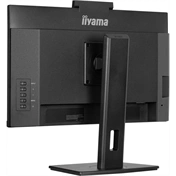 Iiyama ProLite XUB2490HSUH-B2 monitor - 23,8" FHD IPS, Windows Hello webkamera, állítható magasság, pivot