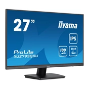 Iiyama ProLite XUB2793QSU-B7 monitor - 27" QHD IPS 100Hz Adaptive Sync, állítható magasság, pivot, USB hub