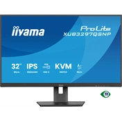Iiyama ProLite XUB3297QSNP-B1 monitor - 32" QHD IPS 100Hz, USB-C dokkoló, KVM, állítható magasság, pivot