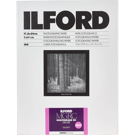 Ilford Multigrade RC Deluxe Glossy 17.8x24cm 100