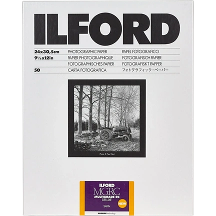 Ilford Multigrade RC Deluxe Satin fotópapír (40,6 x 50,8 cm, 10 lap)