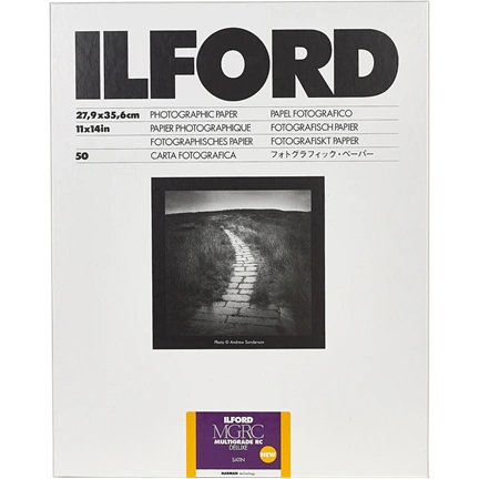 Ilford Multigrade RC Deluxe Satin fotópapír (40,6 x 50,8 cm, 10 lap)