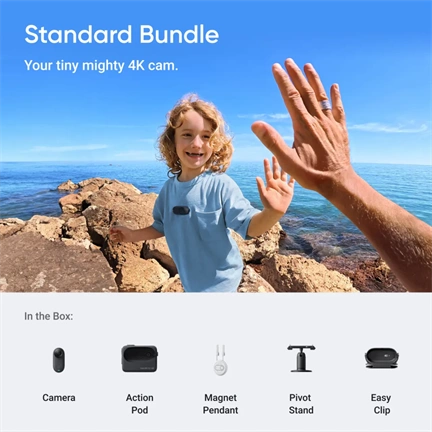 Insta360 GO 3S (128GB) akciókamera - Fekete