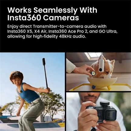 Insta360 Mic Pro (2 adó + 1 vevő)