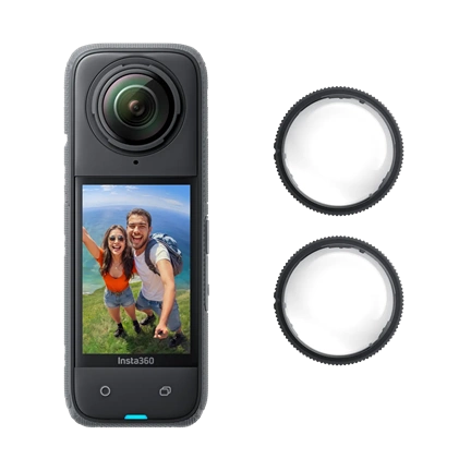 Insta360 X4 akciókamera - Fekete