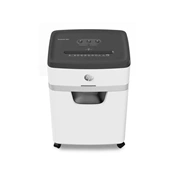 Iratmegsemmisítő, konfetti, 18 lap, HP "Oneshred 18CC", világosszürke