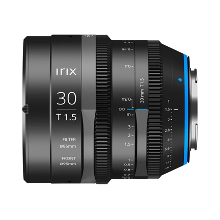 Irix Cine Lens 30mm T1.5 for Canon RF Irix Cine Lens 30mm T1.5 for Canon RF