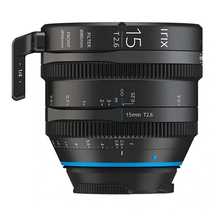 Irix Cine lens 15mm T2.6 for PL-mount Metric