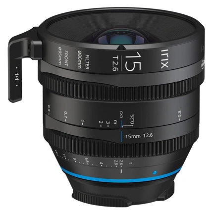 Irix Cine lens 15mm T2.6 for PL-mount Metric
