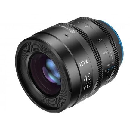 Irix Cine lens 45mm T1.5 for Canon EF Metric Irix Cine lens 45mm T1.5 for Canon EF Metric