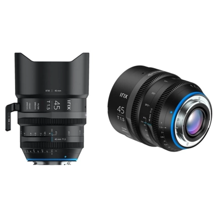 Irix Cine lens 45mm T1.5 for Canon EF Metric Irix Cine lens 45mm T1.5 for Canon EF Metric