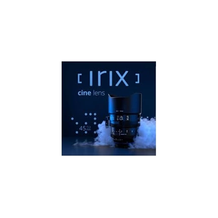 Irix Cine lens 45mm T1.5 for Canon EF Metric Irix Cine lens 45mm T1.5 for Canon EF Metric