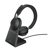 JABRA Evolve2 65 USB-A UC Stereo Black + Charging Stand